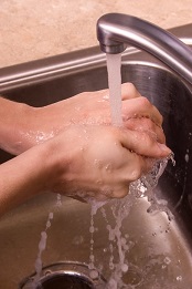 hand eczema from washing hands too much