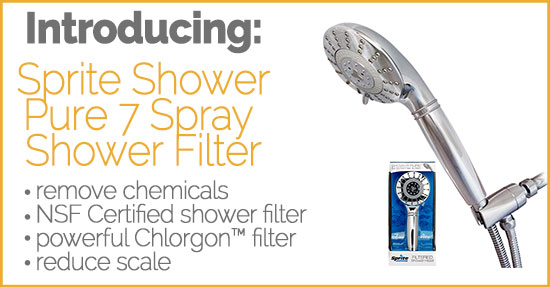 PureShowers Sprite Shower Pure 7 Spray Shower Filter